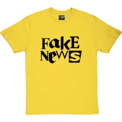 Fake News T-Shirt -Tshirt Store fake news tshirt 1 yellowtshirt