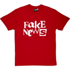 Fake News T-Shirt -Tshirt Store fake news tshirt 2 redtshirt
