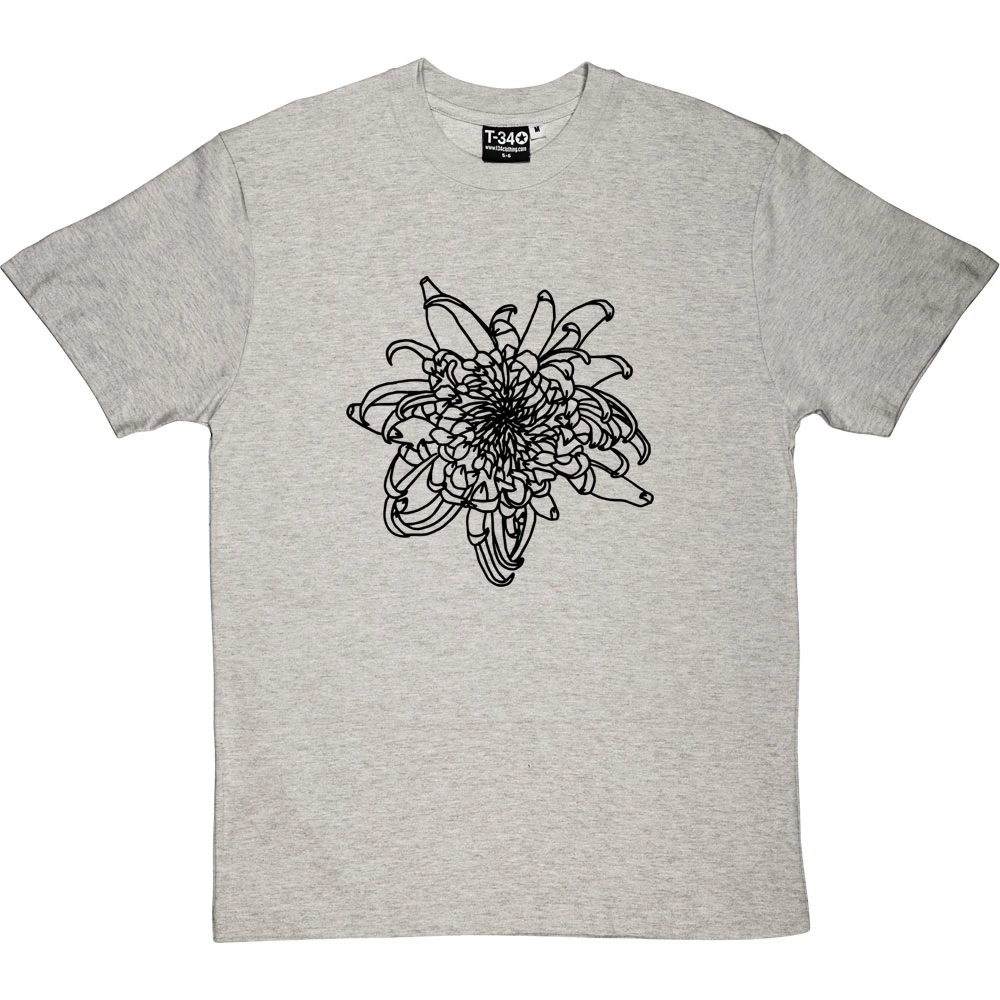 Fancy Chrysanthemum T-Shirt 6 Fancy Chrysanthemum T-Shirt - Image 6