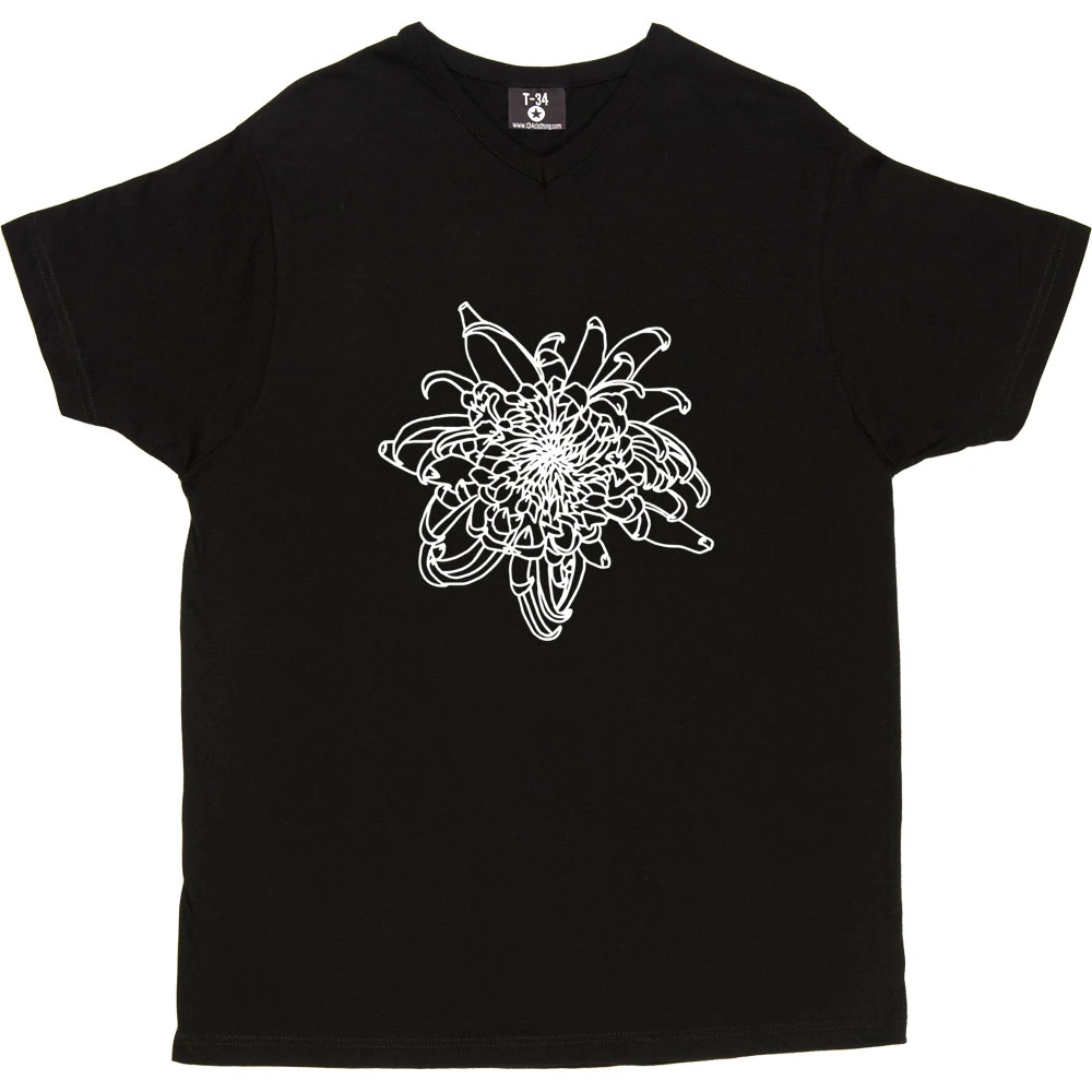 Fancy Chrysanthemum T-Shirt 3 Fancy Chrysanthemum T-Shirt - Image 3