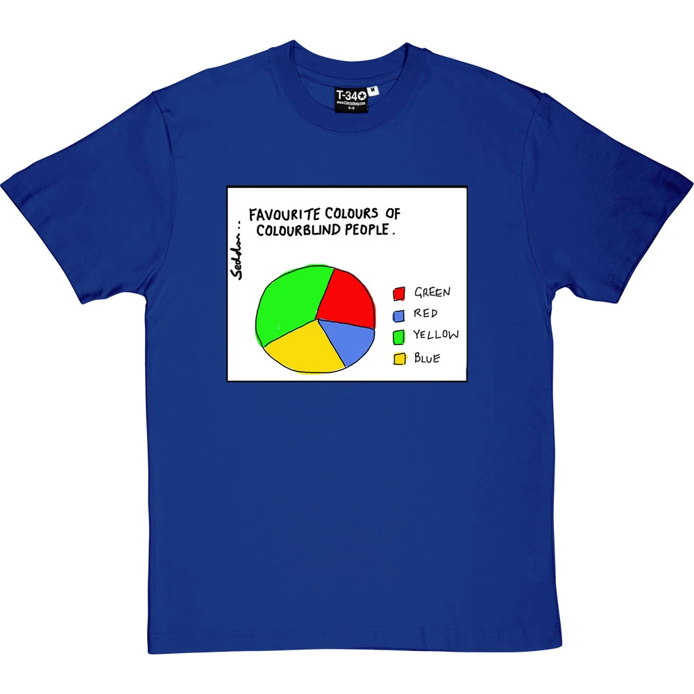 Favourite Colours Of Colourblind People T-Shirt 13 Favourite Colours Of Colourblind People T-Shirt - Image 13