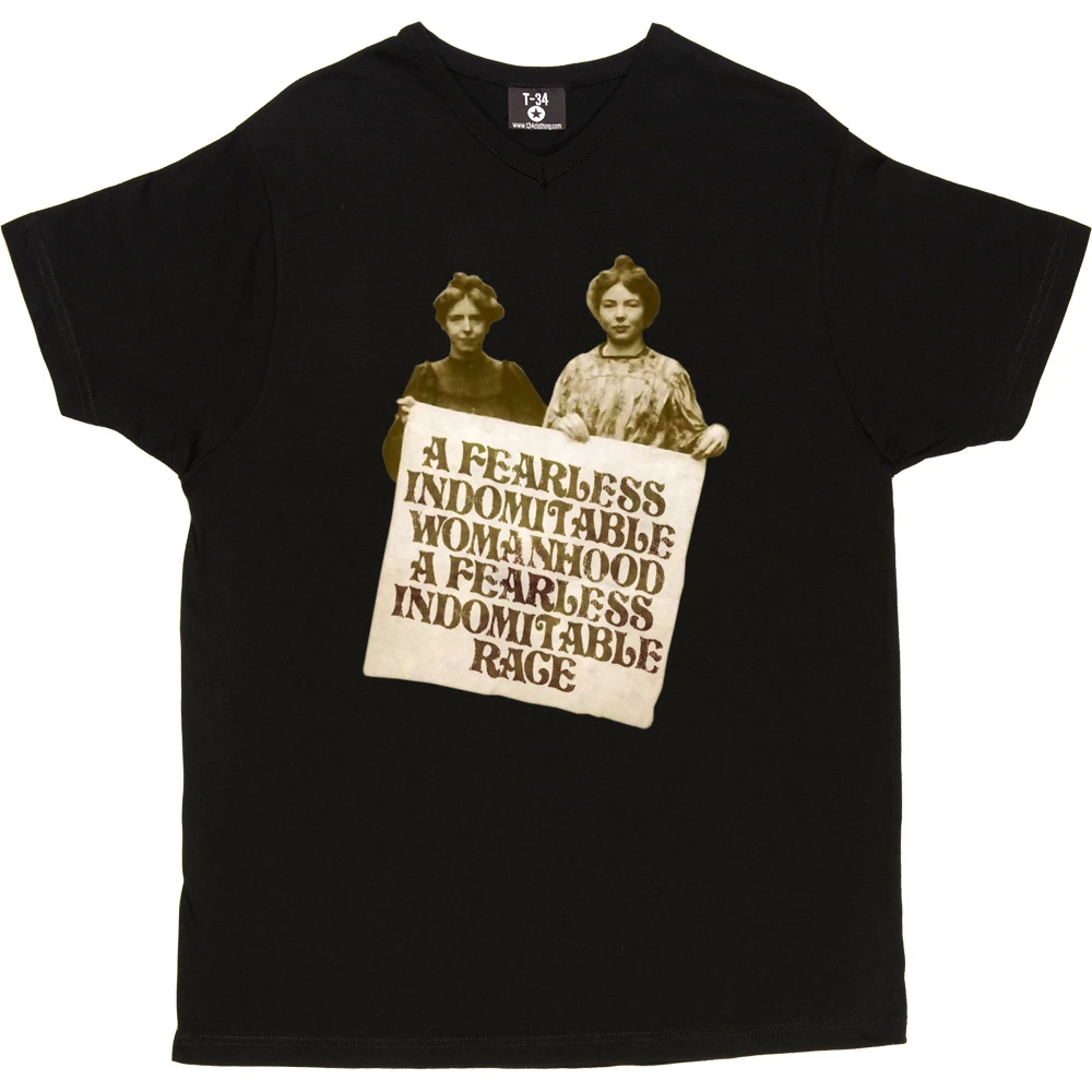 A Fearless Indomitable Womanhood T-Shirt 3 A Fearless Indomitable Womanhood T-Shirt - Image 3