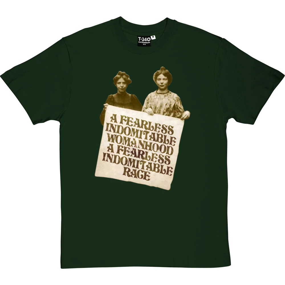 A Fearless Indomitable Womanhood T-Shirt 7 A Fearless Indomitable Womanhood T-Shirt - Image 7