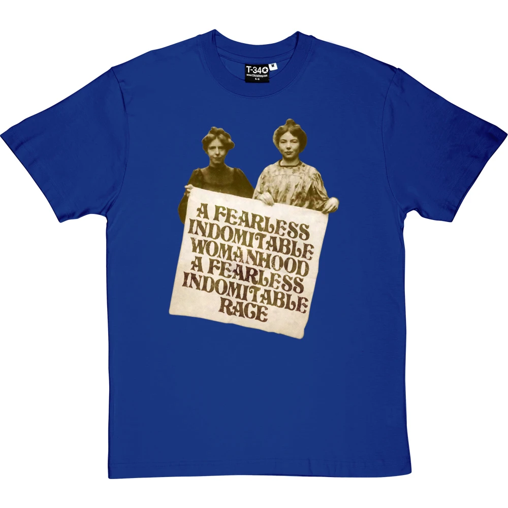 A Fearless Indomitable Womanhood T-Shirt 5 A Fearless Indomitable Womanhood T-Shirt - Image 5