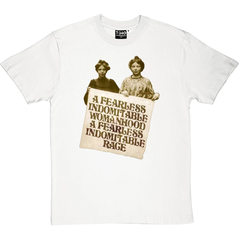 A Fearless Indomitable Womanhood T-Shirt 2 A Fearless Indomitable Womanhood T-Shirt - Image 2