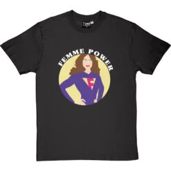 Femme Power T-Shirt -Tshirt Store femme power tshirt 2 charcoaltshirt
