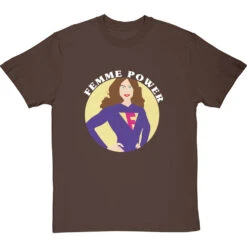 Femme Power T-Shirt -Tshirt Store femme power tshirt 2 hazelnuttshirt