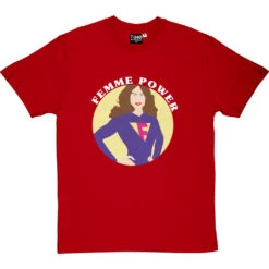 Femme Power T-Shirt -Tshirt Store femme power tshirt 2 redtshirt