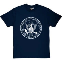 New York: Five Boroughs T-Shirt -Tshirt Store five boroughs tshirt 2 navybluetshirt