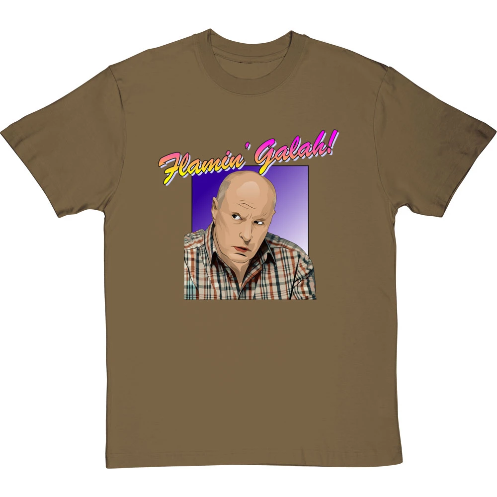 Alf Stewart: "Flamin' Galah!" T-Shirt 4 Alf Stewart: "Flamin' Galah!" T-Shirt - Image 4