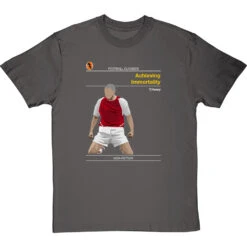 Football Classics: Achieving Immortality By Thierry Henry T-Shirt -Tshirt Store football classics achieving immortality tshirt charcoaltshirt
