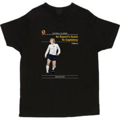 Football Classics: An Expert's Guide To Captaincy By Bobby Moore T-Shirt -Tshirt Store football classics an experts guide to captaincy tshirt black mens v neck tshirt