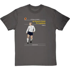 Football Classics: An Expert's Guide To Captaincy By Bobby Moore T-Shirt -Tshirt Store football classics an experts guide to captaincy tshirt charcoaltshirt