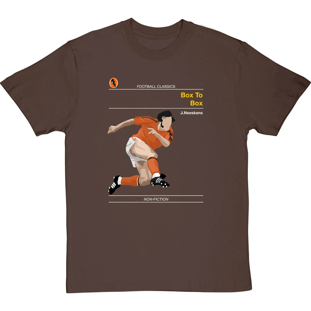 Football Classics: Box To Box By Johan Neeskens T-Shirt 2 Football Classics: Box To Box By Johan Neeskens T-Shirt - Image 2