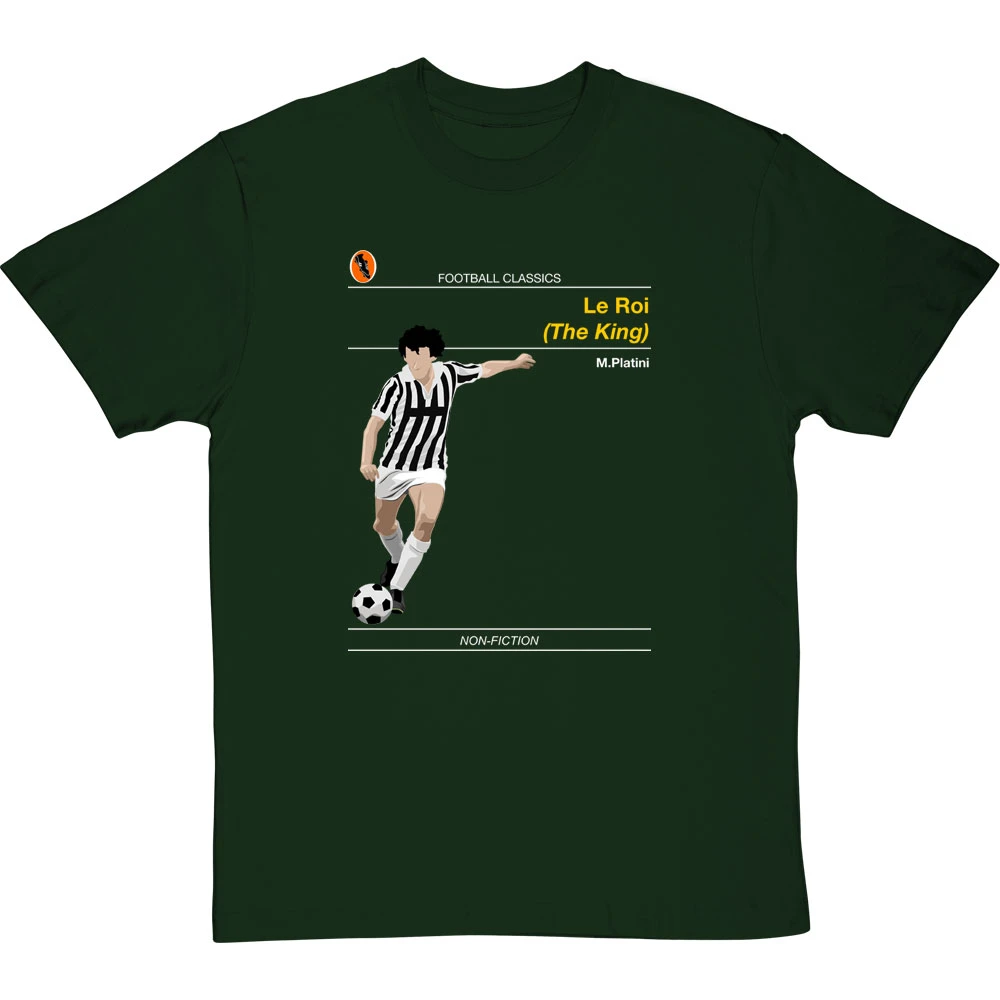 Football Classics: Le Roi By Michel Platini T-Shirt 3 Football Classics: Le Roi By Michel Platini T-Shirt - Image 3