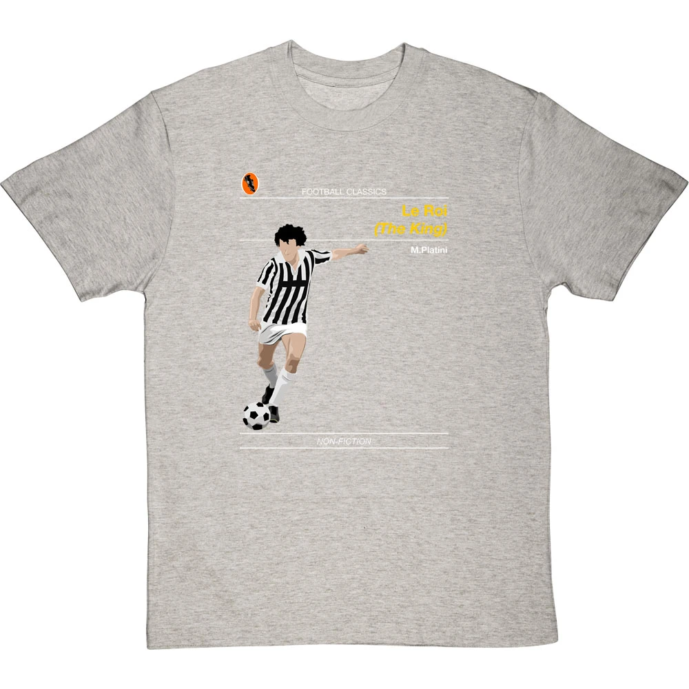 Football Classics: Le Roi By Michel Platini T-Shirt 10 Football Classics: Le Roi By Michel Platini T-Shirt - Image 10