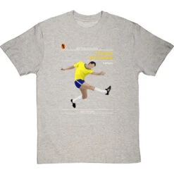 Football Classics: O Capitão By Carlos Alberto T-Shirt -Tshirt Store football classics o capitao tshirt lightoxfordtshirt