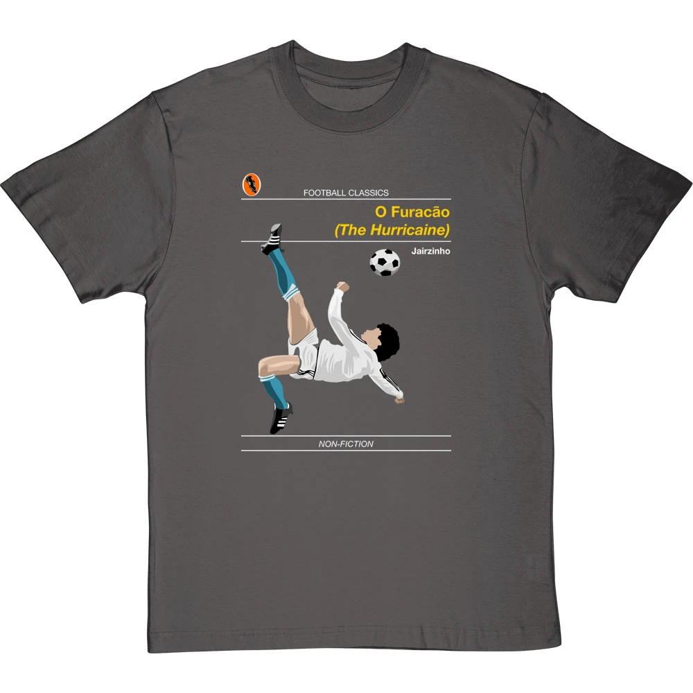 Football Classics: O Furacão By Jairzinho T-Shirt 11 Football Classics: O Furacão By Jairzinho T-Shirt - Image 11