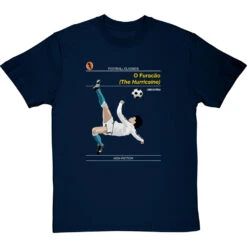 Football Classics: O Furacão By Jairzinho T-Shirt