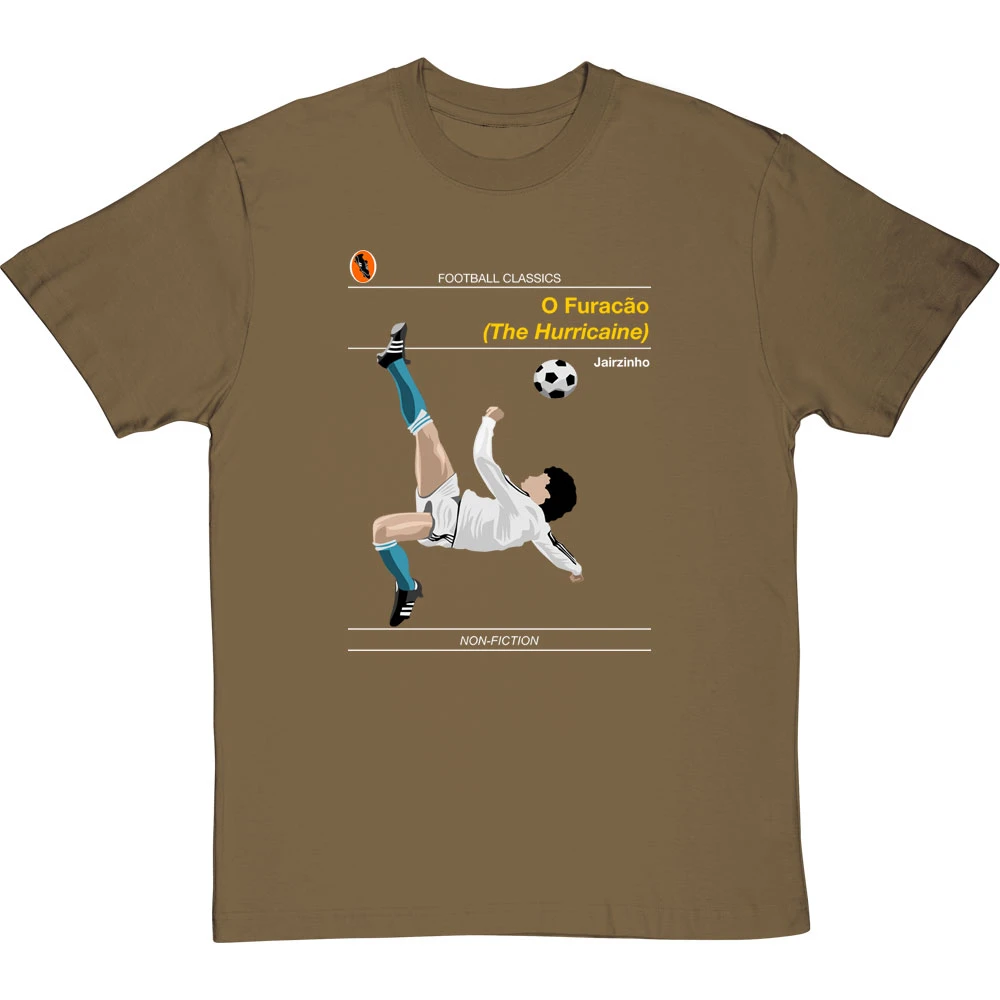 Football Classics: O Furacão By Jairzinho T-Shirt 5 Football Classics: O Furacão By Jairzinho T-Shirt - Image 5