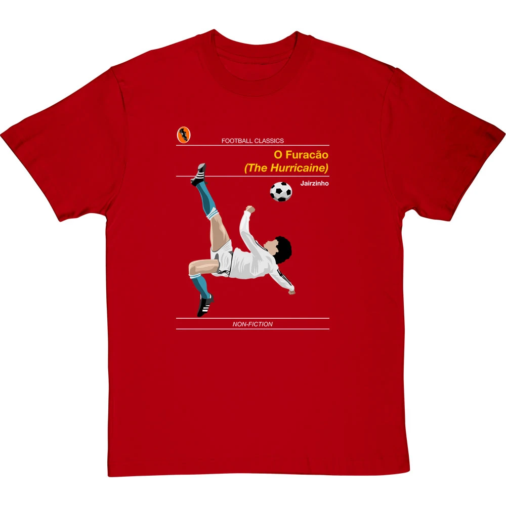 Football Classics: O Furacão By Jairzinho T-Shirt 8 Football Classics: O Furacão By Jairzinho T-Shirt - Image 8