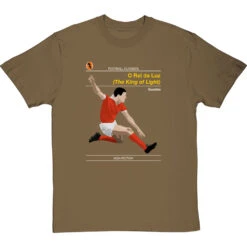 Football Classics: O Rei Da Luz By Eusebio T-Shirt -Tshirt Store football classics o rei da luz tshirt olivetshirt