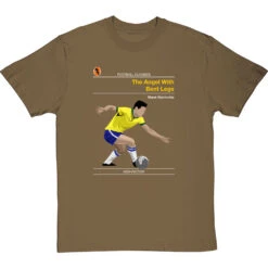 Football Classics: The Angel With Bent Legs By Garrincha T-Shirt -Tshirt Store football classics the little bird tshirt olivetshirt