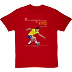 Football Classics: The Angel With Bent Legs By Garrincha T-Shirt -Tshirt Store football classics the little bird tshirt redtshirt