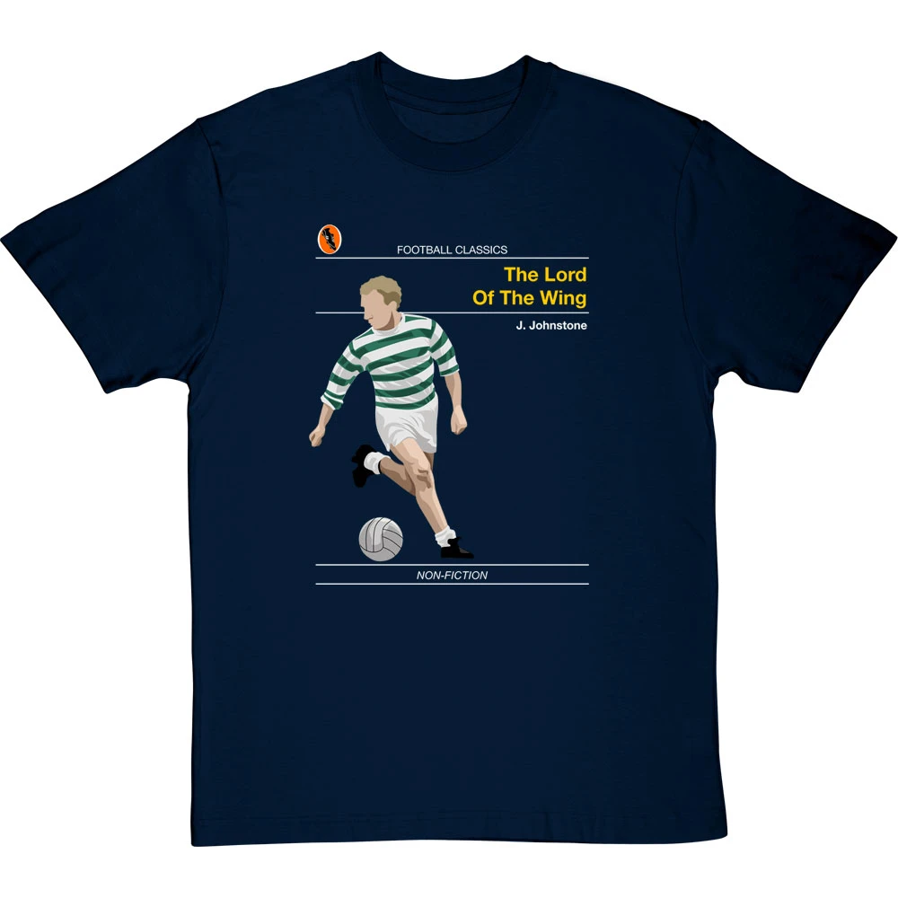 Football Classics: The Lord Of The Wing By Jimmy Johnstone T-Shirt 1 Football Classics: The Lord Of The Wing By Jimmy Johnstone T-Shirt