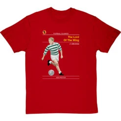 Football Classics: The Lord Of The Wing By Jimmy Johnstone T-Shirt 18 Football Classics: The Lord Of The Wing By Jimmy Johnstone T-Shirt -Tshirt Store football classics the lord of the wing tshirt redtshirt