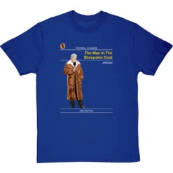 Football Classics: The Man In The Sheepskin Coat By John Motson T-Shirt -Tshirt Store football classics the man in the sheepskin coat tshirt royalbluetshirt