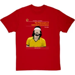 Football Classics: The Philosophy Of Individual Conscience By Socrates T-Shirt -Tshirt Store football classics the philosophy of individual conscience tshirt redtshirt