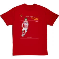 Football Classics: The Puppet Master By Luka Modric T-Shirt -Tshirt Store football classics the puppet master tshirt redtshirt
