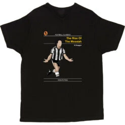 Football Classics: The Rise Of The Messiah By Kevin Keegan T-Shirt -Tshirt Store football classics the rise of the messiah tshirt black mens v neck tshirt