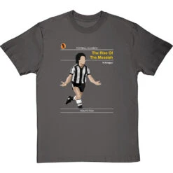 Football Classics: The Rise Of The Messiah By Kevin Keegan T-Shirt -Tshirt Store football classics the rise of the messiah tshirt charcoaltshirt