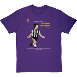 Football Classics: The Rise Of The Messiah By Kevin Keegan T-Shirt -Tshirt Store football classics the rise of the messiah tshirt purpletshirt