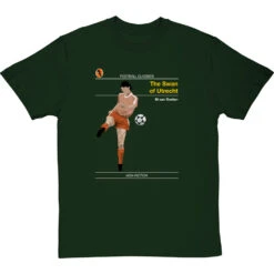 Football Classics: The Swan Of Utrecht By Marco Van Basten T-Shirt -Tshirt Store football classics the swan of utrecht tshirt bottlegreentshirt