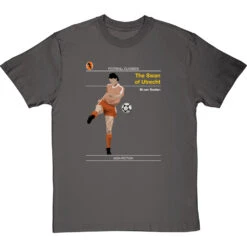 Football Classics: The Swan Of Utrecht By Marco Van Basten T-Shirt -Tshirt Store football classics the swan of utrecht tshirt charcoaltshirt
