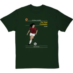 Football Classics: The Total Footballer By Ruud Gullit T-Shirt -Tshirt Store football classics the total footballer tshirt bottlegreentshirt