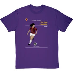 Football Classics: The Total Footballer By Ruud Gullit T-Shirt -Tshirt Store football classics the total footballer tshirt purpletshirt