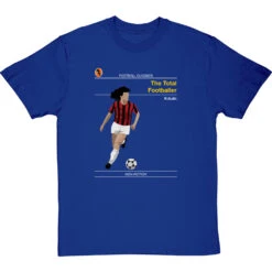 Football Classics: The Total Footballer By Ruud Gullit T-Shirt -Tshirt Store football classics the total footballer tshirt royalbluetshirt