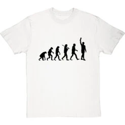 Evolution Of Football (Bobby Moore) T-Shirt -Tshirt Store football evolution bobby moore tshirt 1 whitetshirt