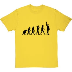 Evolution Of Football (Bobby Moore) T-Shirt -Tshirt Store football evolution bobby moore tshirt 1 yellowtshirt