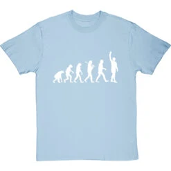 Evolution Of Football (Bobby Moore) T-Shirt -Tshirt Store football evolution bobby moore tshirt 2 skybluetshirt