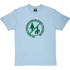 Forest Precedes Man, Desert Follows Him T-Shirt -Tshirt Store forest precedes man tshirt 14 skybluetshirt