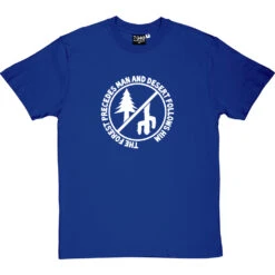 Forest Precedes Man, Desert Follows Him T-Shirt -Tshirt Store forest precedes man tshirt 2 royalbluetshirt