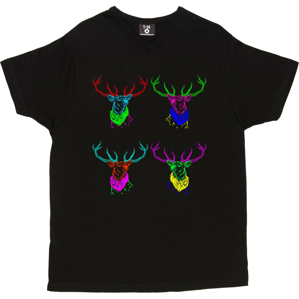 Four Deer T-Shirt 4 Four Deer T-Shirt - Image 4