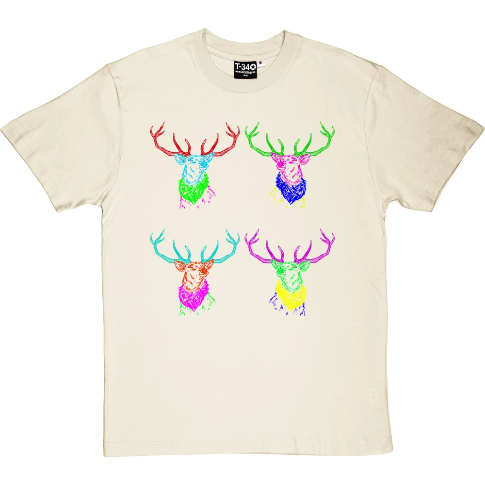 Four Deer T-Shirt 3 Four Deer T-Shirt - Image 3