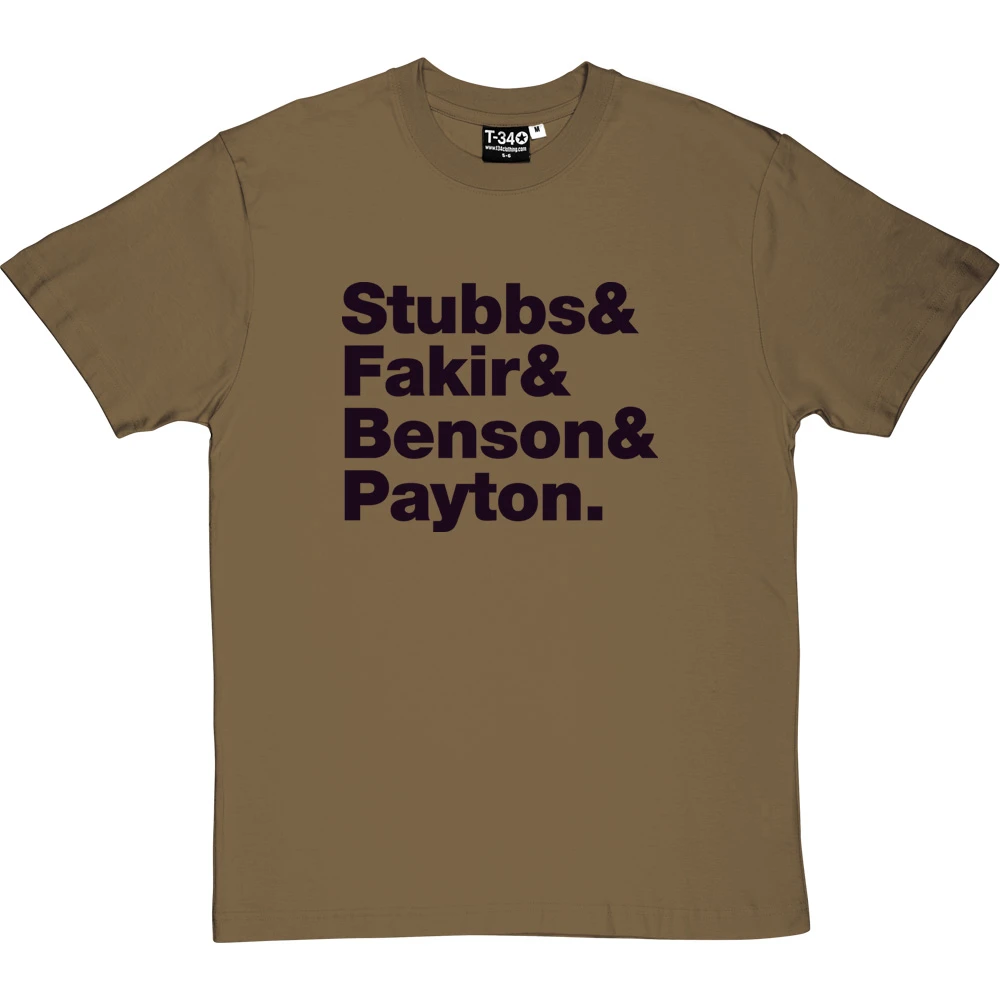 Four Tops Line-Up T-Shirt 8 Four Tops Line-Up T-Shirt - Image 8