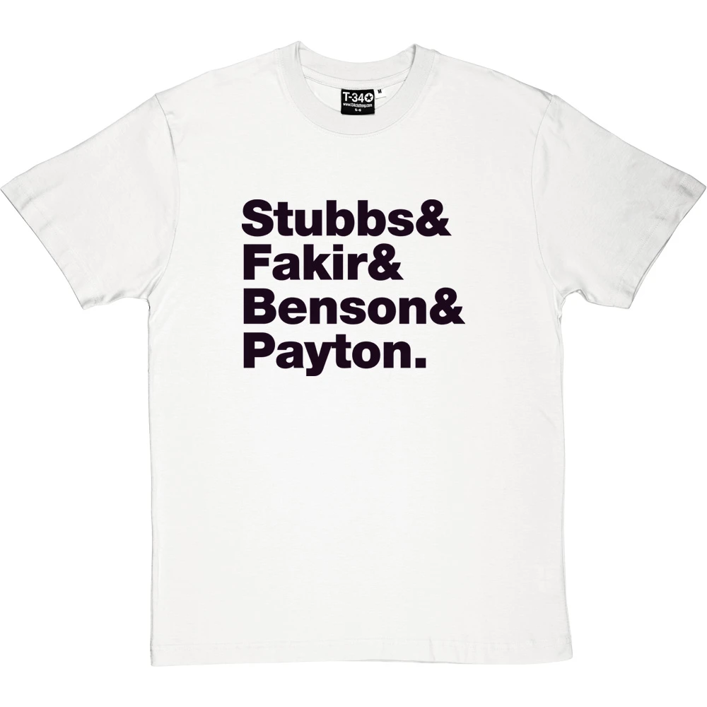 Four Tops Line-Up T-Shirt 4 Four Tops Line-Up T-Shirt - Image 4